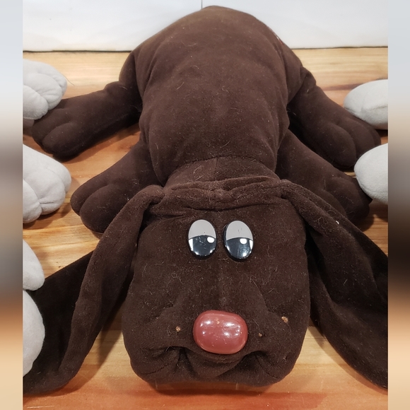 Pound Puppies Vintage Original 1985 by Tonka Bundle of 3 Plush Dog Puppy - Picture 4 of 12